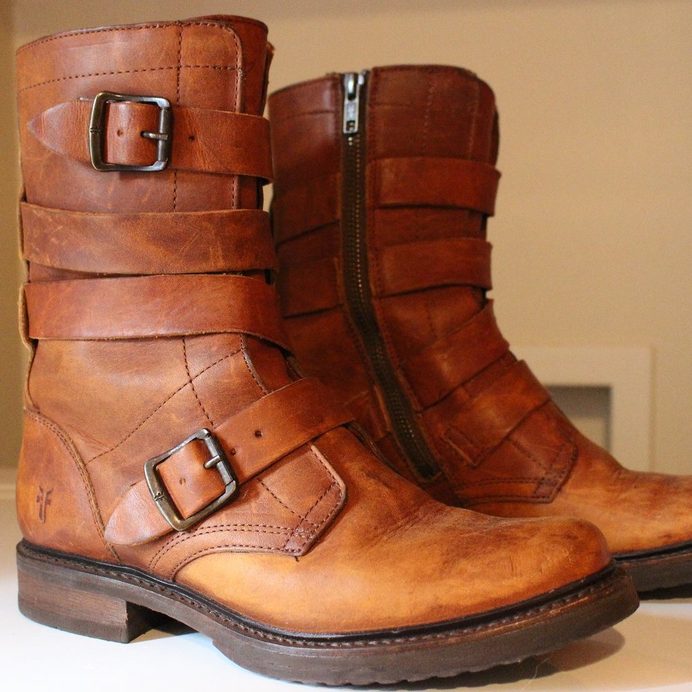 frye veronica tanker boots